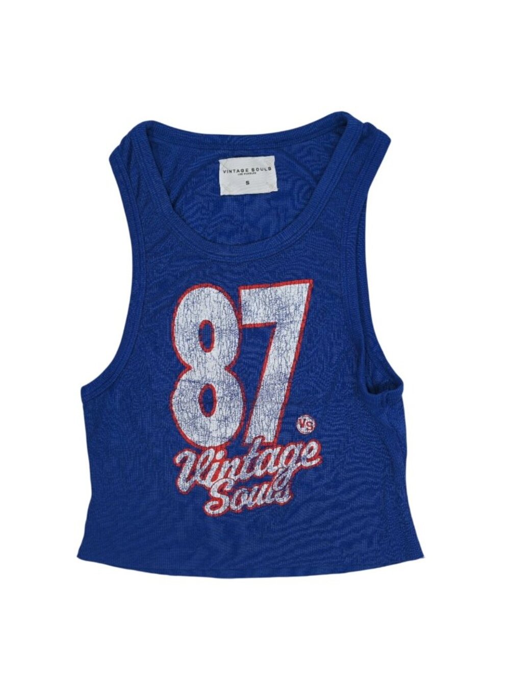 Vintage Souls Ball Out Tank in Royal